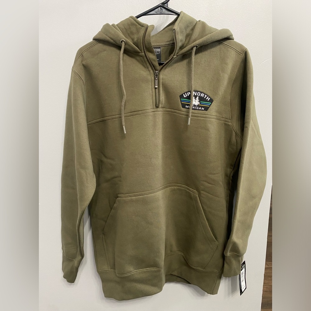 Up North Michigan Quarter Zip Hoodie